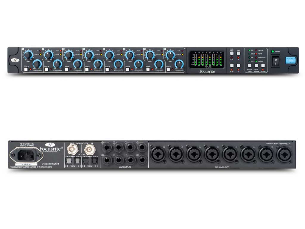 Focusrite OctoPre MkII Dynamic マイクプリ-