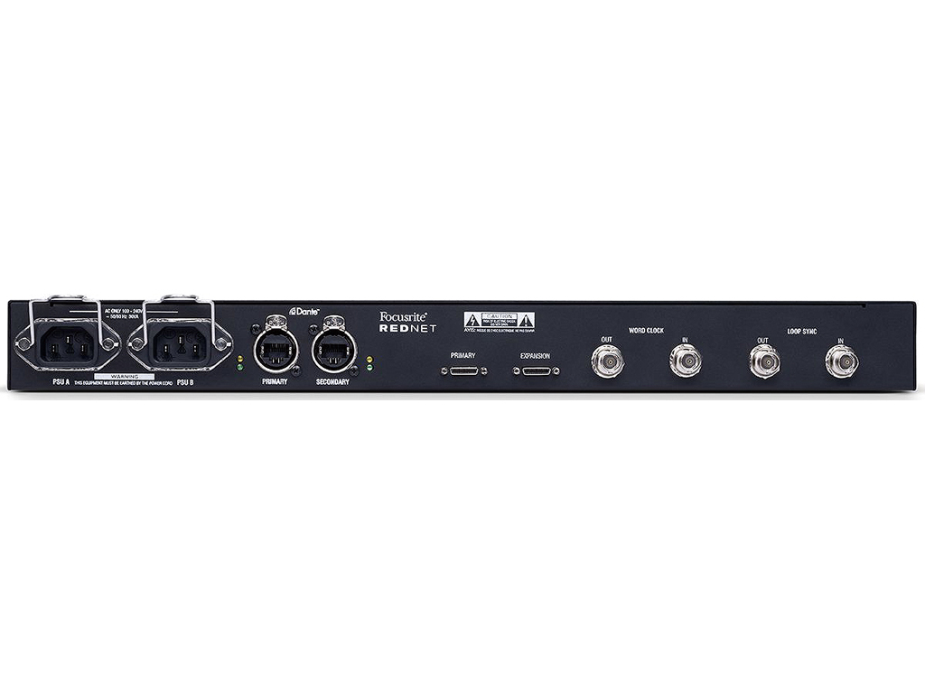 新規レンタル機材の御案内  Focusrite REDNET HD32R のレンタルを始めました